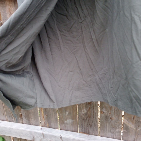 Pretty Garden One Shoulder Strap Tank Top Flowy Green Dress - Picture 10 of 16